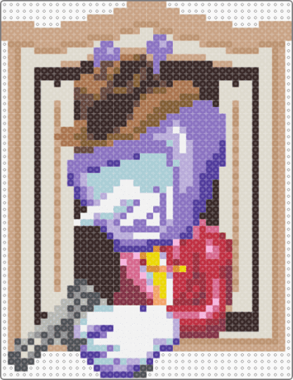 Cowboy Tenna - Edited - beige,blue,brown,tenna,deltarune,cowboy,video game,mr ant tenna