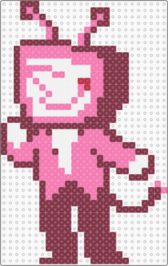 LOT-styled Tenna - brown,pink,tenna,deltarune,legend of tenna,mr ant tenna