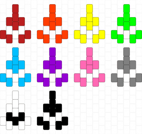 all colors traffic cones - cones, cute, rainbow, red, trafficcone