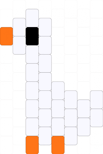 Silly Goose - duck, geese, goose, silly, white