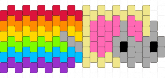 Nyan cattt - yellow,pink,beige,rainbow,cat,nyan