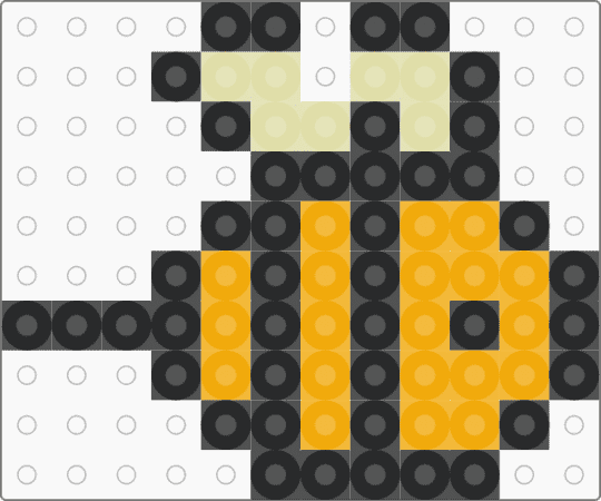 Bee - orange,bee,yellow,black