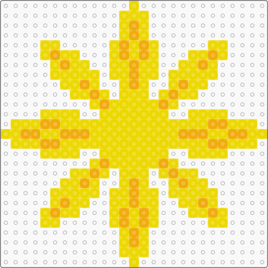 Sun Flower Petal Base - yellow