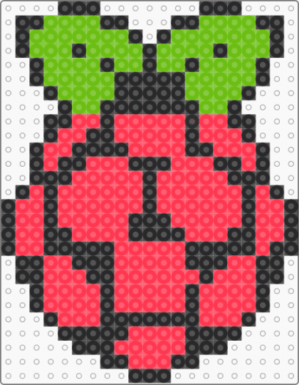 Raspberry Pie Logo V2 - red