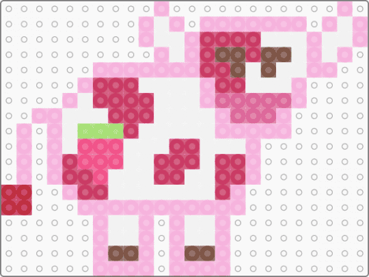 Strawberry Cow - pink,cotdviraltrends,cow,animal,food,strawberry,fruit,strawberry cow