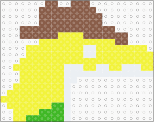 Gummigoo head charm - yellow,gummigoo,tadc,the amazing digital circus,gummy,crocodile