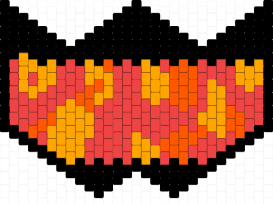 Lava lamp mask - red,orange,cotdlamps,lava lamp,lava