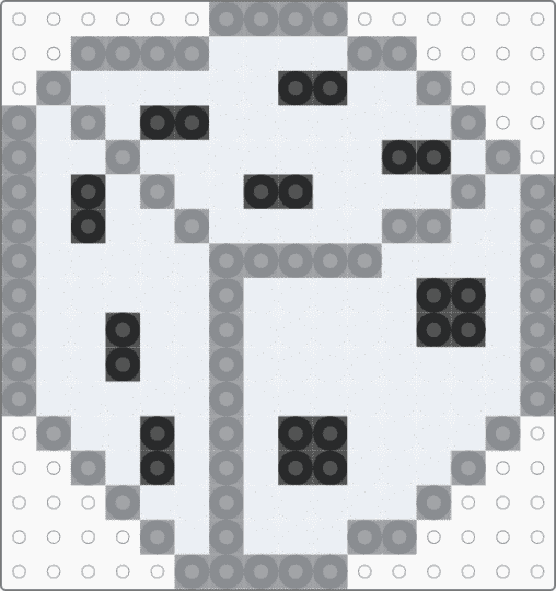 D6 - gray,white,cotdchance