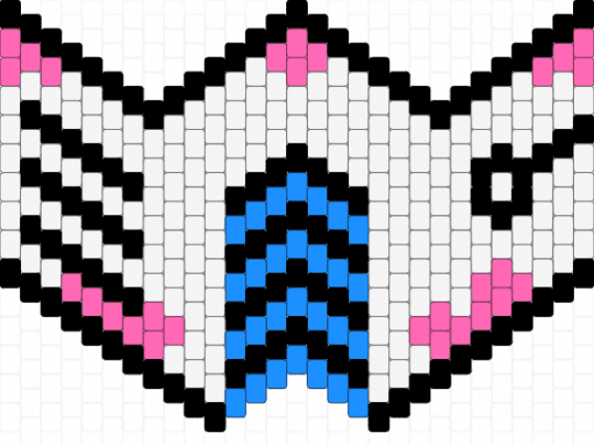 Sub zero mask white/black/blue - white,pink,light blue