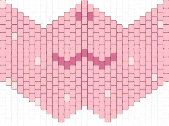 Axolotl mouth mask - pink,axolotl,mouth