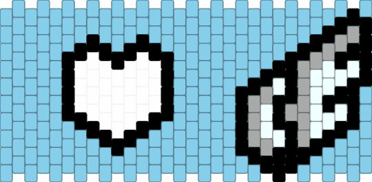 Hollow heart with wing - light blue,hermes,wing,hollow heart,cotdhearts