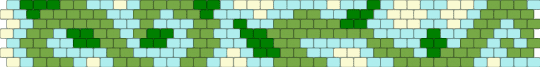 Vines choker/cuff - green,light blue,choker,collar