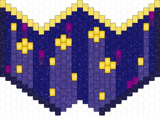 Starlight mask glittery remix - purple