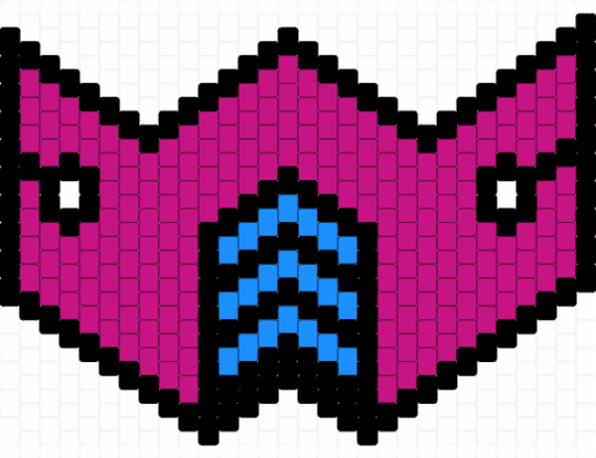 Sub zero magenta mask - pink