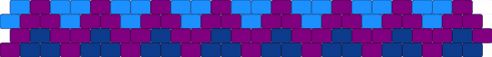 Purple and blue zig zag cuff - pink,cuff