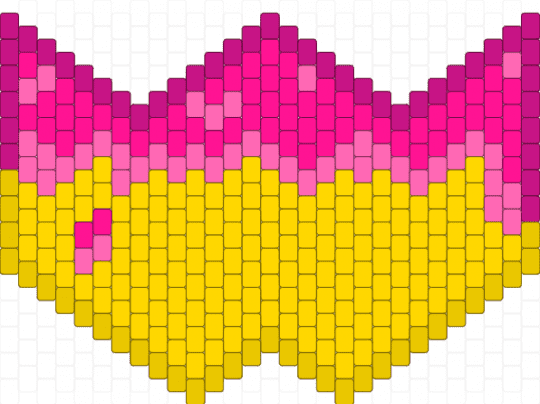 Pink ice cream sub zero mask - pink,yellow,cotdicecream