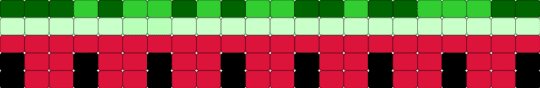 Watermelon ladder cuff :3 - red