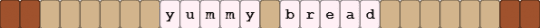 yummy bread - beige,cotdbread