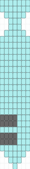 miku tie-ladder stitch - light blue,vocaloid