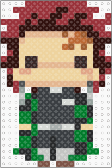 Tanjiro - beige,brown,red,tanjiro kamado,demon slayer,nezuko,hashira,kny,anime,kamaboko,uppermoon