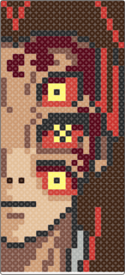 Kokoshibo - brown,beige,kokoshibo,uppermoon 1,demon slayer,kny,yorichii,hashira,anime,kawaii