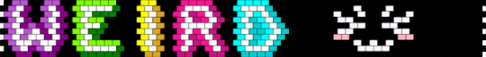 Silly Cuff :] - weird,neon,black,light blue,pink,green