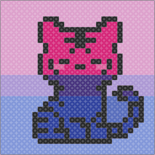 Biger - pink,bisexual,tiger,animal,cat,pride,cute