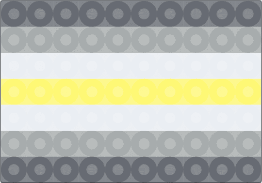demigender flag - gray