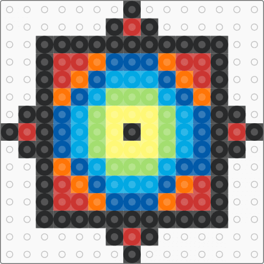 My mini Flowstar - red,blue,light blue