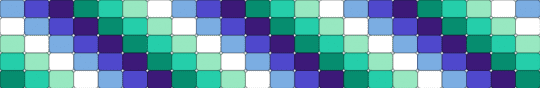 gay ladder stitch - teal,purple