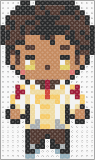 Jayce talis perler - brown,tan,beige,arcane,jaycetalis,jayce,leagueoflegends,jayvik