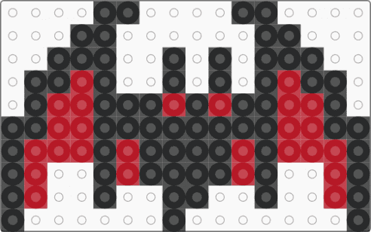 bat - black,red,bat