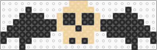 skull - beige,black,bat