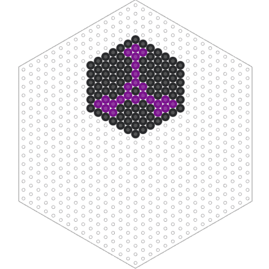 absolute solver charm - black, character, charm, cyn, gaming, murder drones, uzi, uzi doorman, uzi murder drones