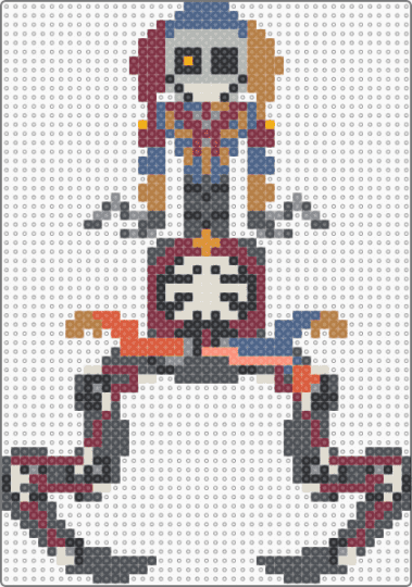 Smol Prototype (poppy playtime) wip - beige, brown, gray