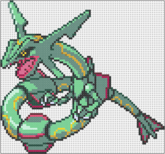 Rayquaza - pokemon, rayquaza, teal