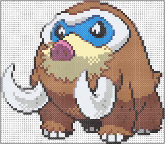 Mamoswine - beige, brown, mamoswine, pokemon, tan