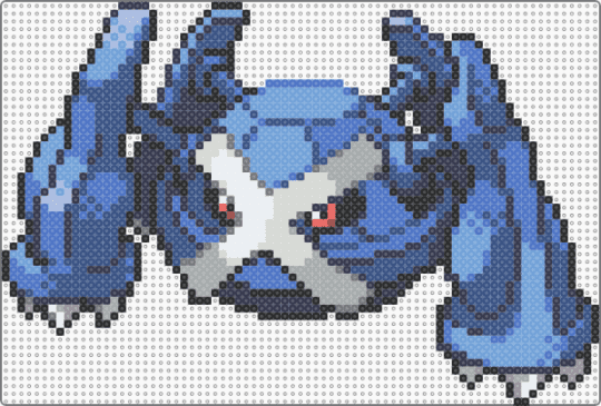 Metagross - blue, light blue, metagross, pokemon, purple