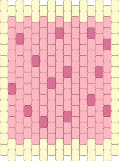 Poptart pannel - yellow,pink