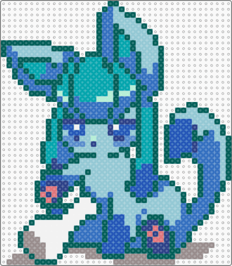 Glaceon's Mischief 8/9 - gray,blue,light blue,glaceon,pokemon,471,eeveelutions,eeveelution,cute,chaos,mischief