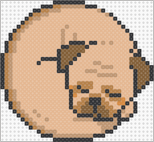 Doggy Coaster 8/9 - beige,dog,dogs,doggy,doggies,puppy,puppies,cute,pug