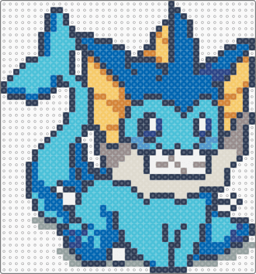 Vaporeon's Mischief 2/9 - purple,blue,light blue,vaporeon,134,chaos,eeveelutions,cute,pokemon,mischief,eeveelution