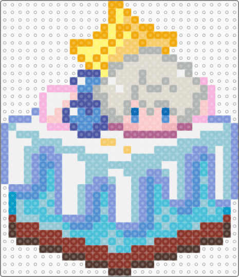 LADS Xavier Cake 1/5 - light blue,beige,lads,love and deepspace,love and deep space,deepspace,deep space,space,cake,xavier