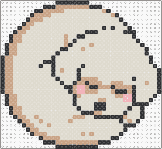 Doggy Coaster 6/9 - beige,dog,dogs,doggy,doggies,puppy,puppies,cute,bichon