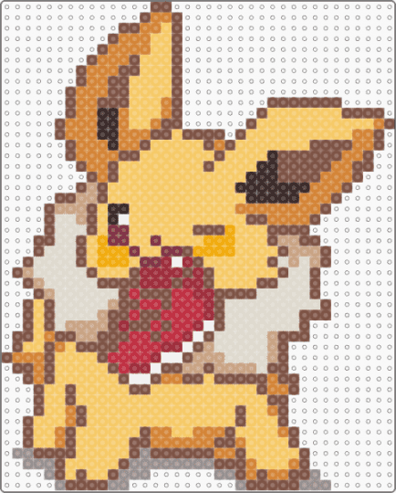 Jolteon's Mischief 3/9 - tan,orange,yellow,jolteon,pokemon,chaos,cute,mischief,135,eeveelutions,eeveelution