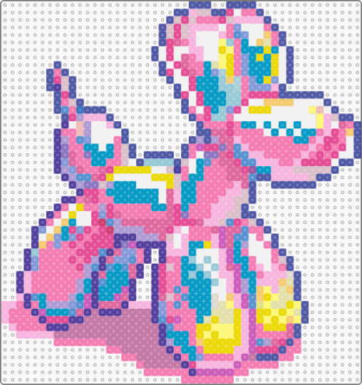 Balloon Animal - pink,purple,light blue,colorful,pastel,balloon,animal,balloon animal
