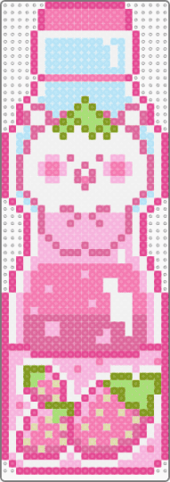 Strawberry Ramune 2/8 - pink,cute,ramune,marble soda,soda,pop,soda pop,strawberry