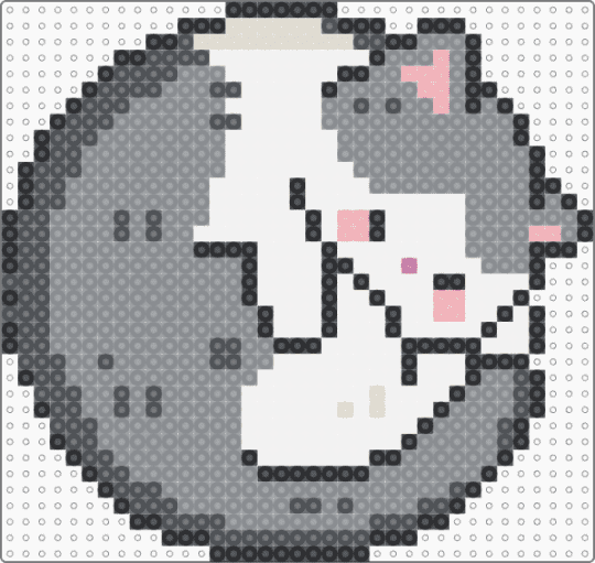 Kitty Coaster 8/9 - gray,cat,kitty,kitten,coaster,kittens,cute,cats,kitties