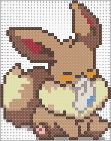 Eevee's Mischief 1/9 - brown,beige,tan,yellow,eevee,chaos,pokemon,mischief,cute,eeveelution,eeveelutions,133
