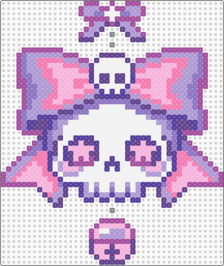 Sweet Dream Skull - pink,skull,goth,pastel goth,cute,creepy,creepy cute,bow